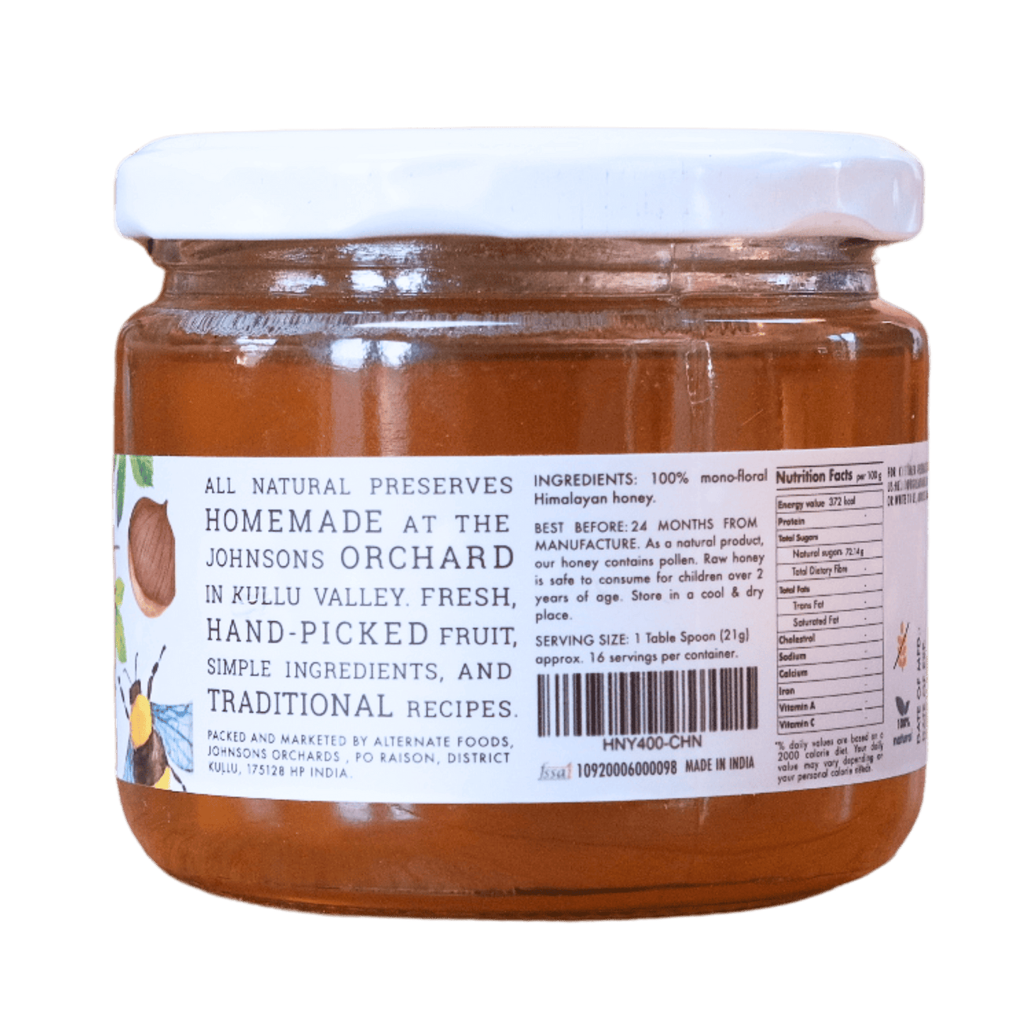 Chestnut Flower Honey 400g