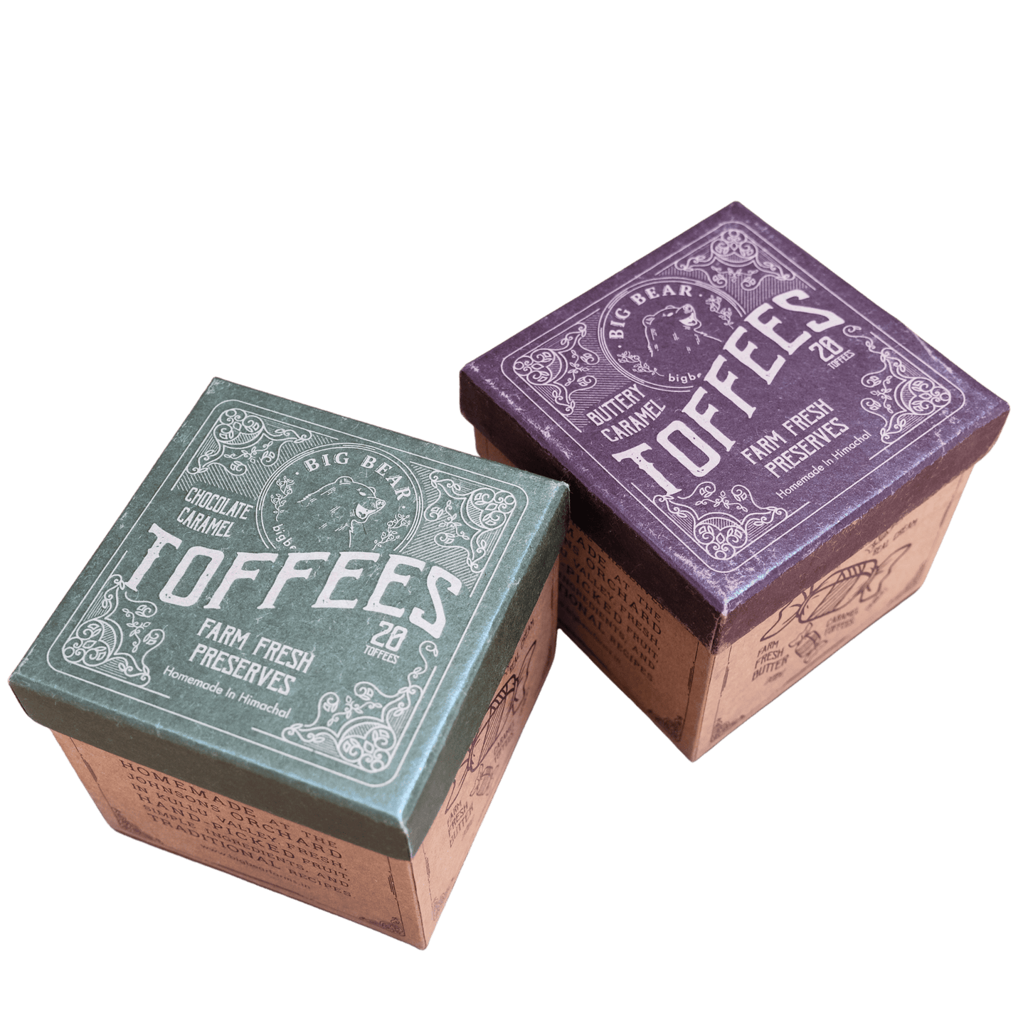 Chocolate Caramel Toffee 300g + Caramel Toffee 300g