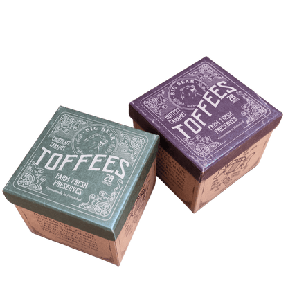 Chocolate Caramel Toffee 300g + Caramel Toffee 300g