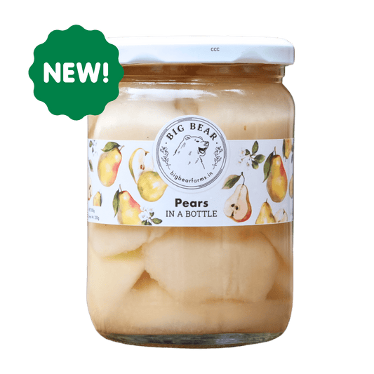 Bottled Pears 500g - Big Bear Farms