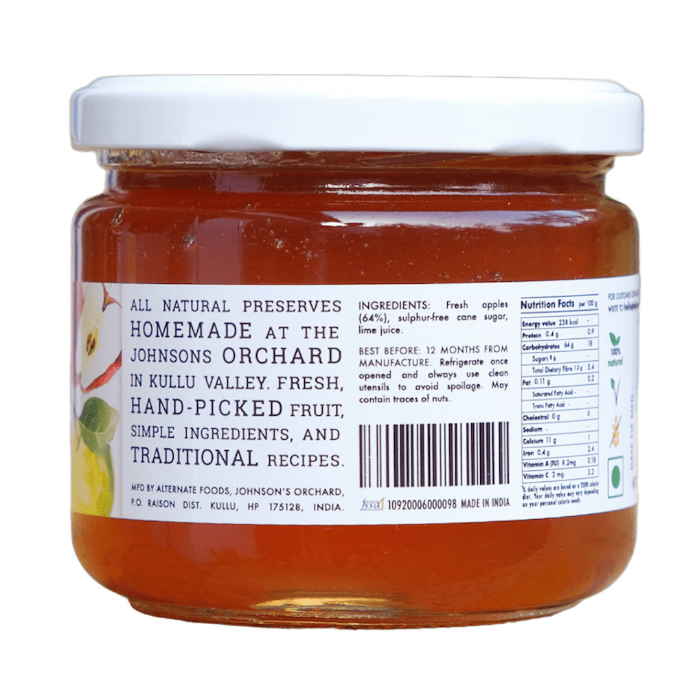 Apple Jelly 300g - Big Bear Farms