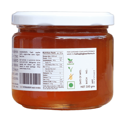 Apple Jelly 300g - Big Bear Farms