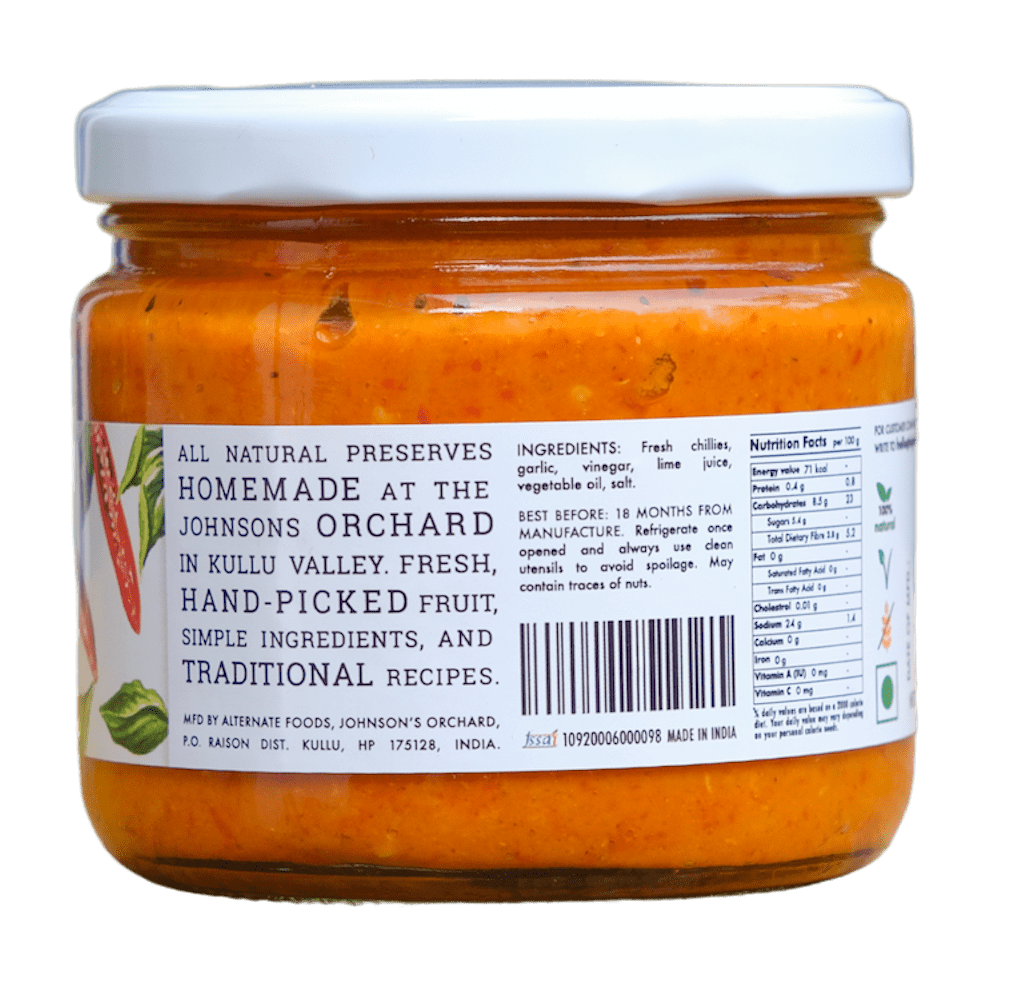 Himalayan Hot Sauce 300g - Big Bear Farms